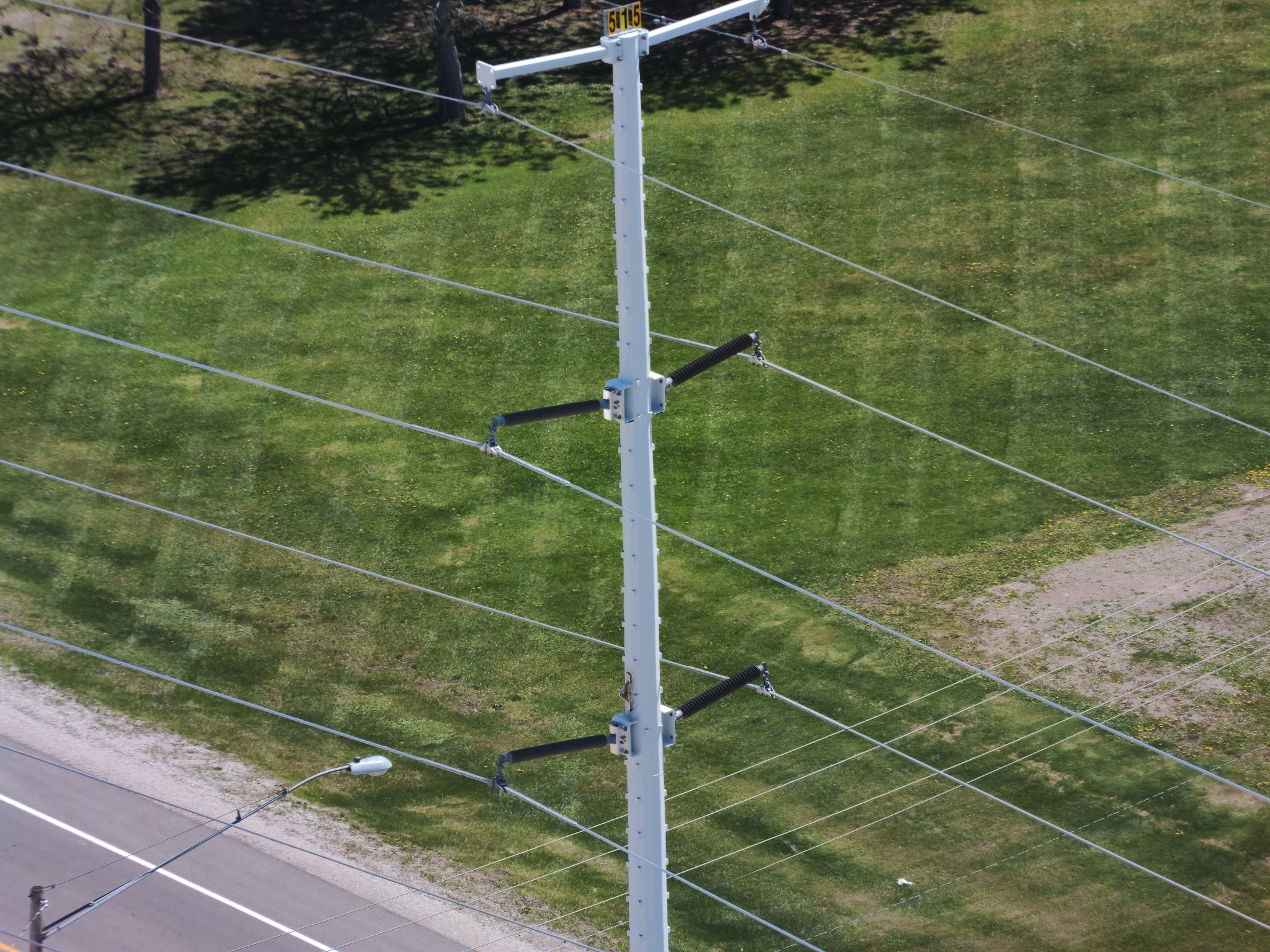 Drone utility pole and powerline inspection